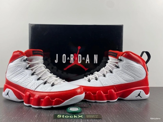 Reps TBK 9 302370-160 Jordan Red Air White Retro Gym 0807